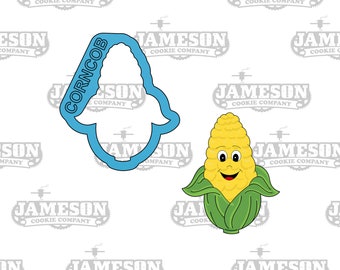 Corn Cob Cookie Cutter - Fall, Thanksgiving, Food Cutter