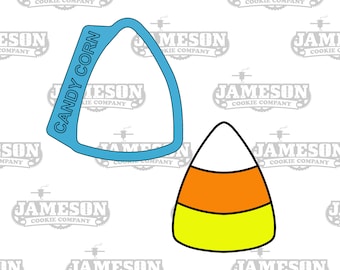 Candy Corn Cookie Cutter - Fall Cookie Cutter - Halloween Cookie Cutter