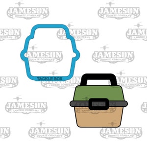 Tackle Box #2 Cookie Cutter, Fishing Theme, Father&#39;s Day Theme