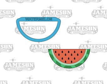 Watermelon Slice Cookie Cutter - Summer Theme - Food Theme