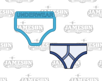 Underwear Cookie Cutter - Briefs