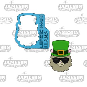 Leprechaun Llama Cookie Cutter - St. Patrick&#39;s Day Theme