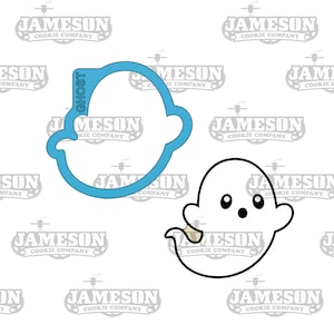 Ghost Cookie Cutter - Halloween Monster Character Theme