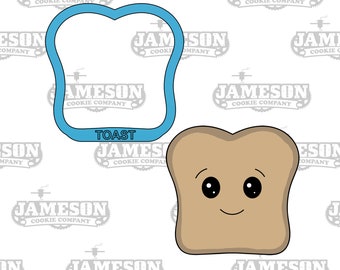 Toast Cookie Cutter - Slice of Bread - Breakfast Food