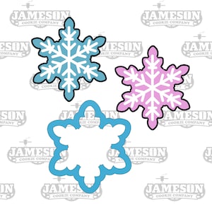 Christmas Winter Snowflake Cookie Cutter - Snow Cookie Cutter