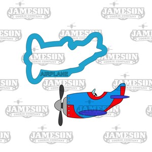 Airplane #2 Cookie Cutter