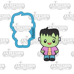 Frankenstein Cookie Cutter - Halloween Monster Character Theme