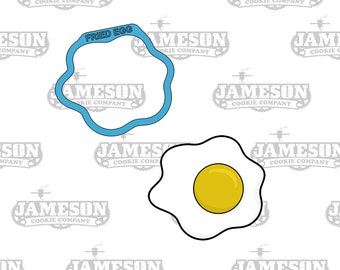 Fried Egg Cookie Cutter - Breakfast Food