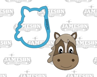 Horse Head Farm Animal Cookie Cutter