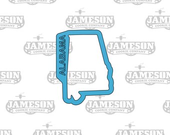 Alabama State Shape Cookie Cutter
