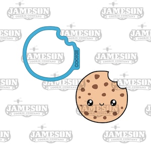 Cookie With Bite Cookie Cutter - Perfect Pair Version, Go Together Like, Food Cookie Cutters