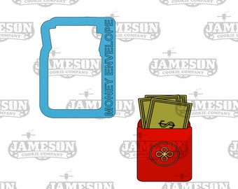 Chinese New Year Red Money Envelope Cookie Cutter