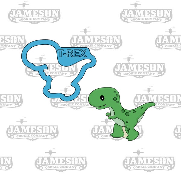 T-Rex Dinosaur Cookie Cutter - Tyrannosaurus Rex