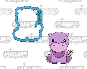 Hippo Cookie Cutter - Safari Animals