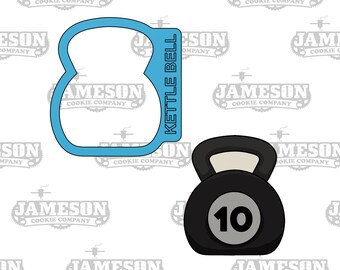 Kettle Bell Cookie Cutter - Weight Lifting