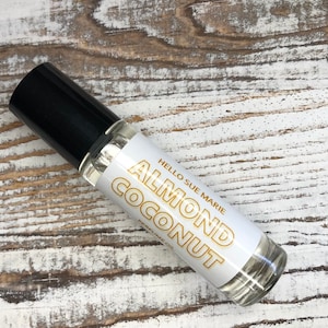 Almond Coconut Perfume Roll On New!