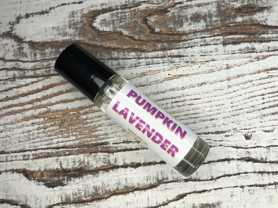 Pumpkin Lavender Perfume Roll on New!