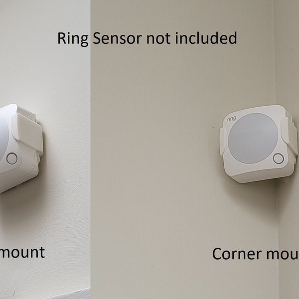 Ring Alarm Motion Detector (2nd Gen) Indoor wall mount (no drill, no damage to wall/paint sensor holder)
