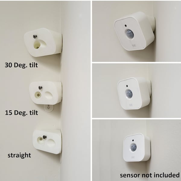 Eve Motion smart sensor Indoor corner wall mount (no drill, no damage to drywall)