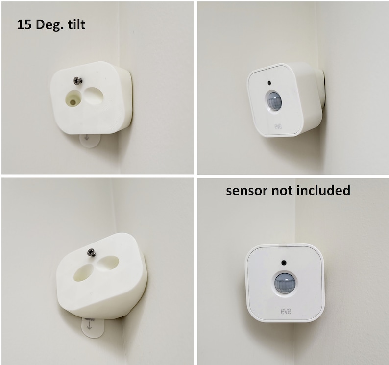 Eve Motion Smart Sensor Indoor Corner Wall Mount no Drill No Etsy