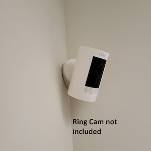 Wall mount for Ring Stick Up Cam(no drill, no damage to drywall)