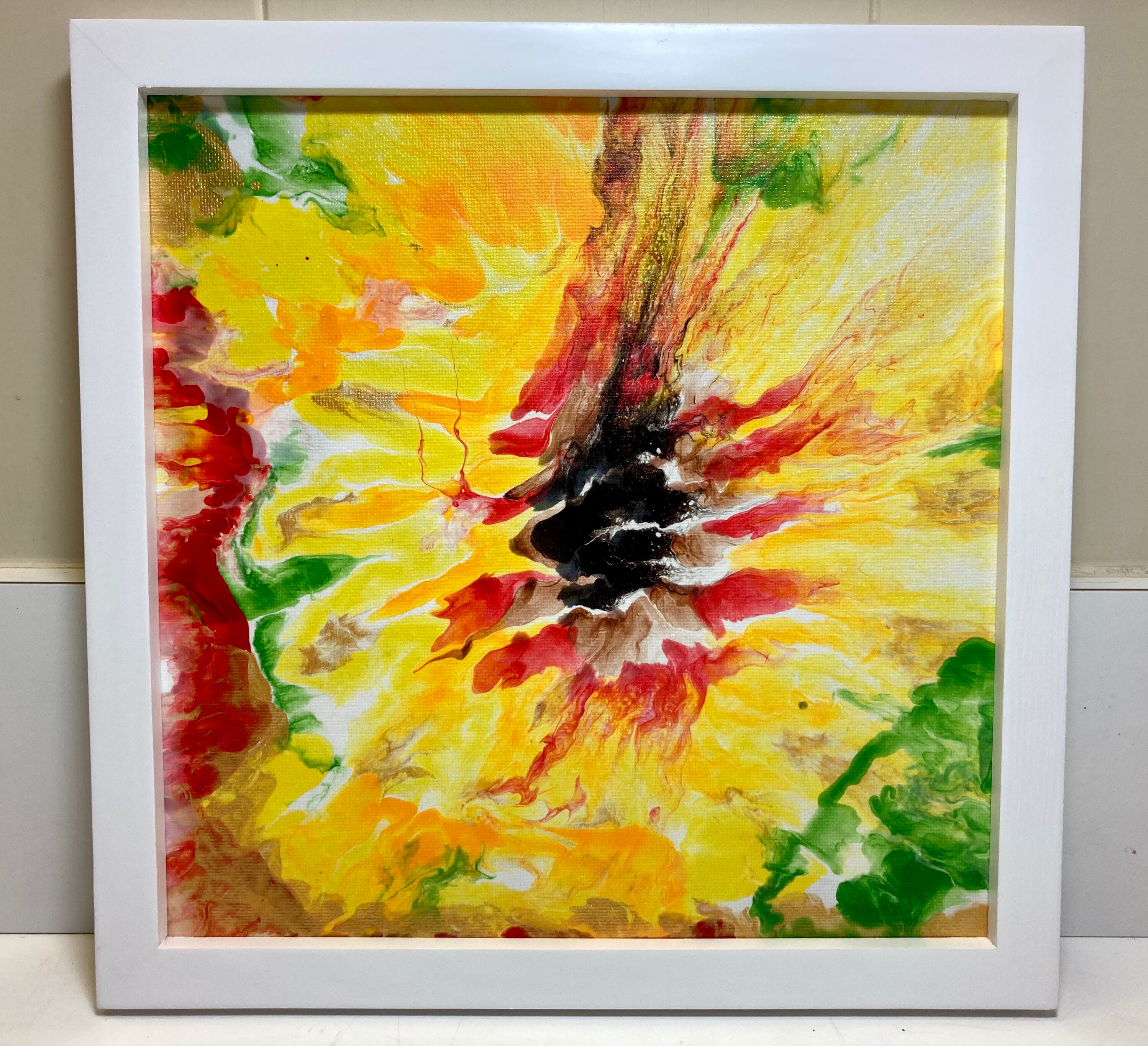 Sunflower Flow Scenic Boom Art | Etsy