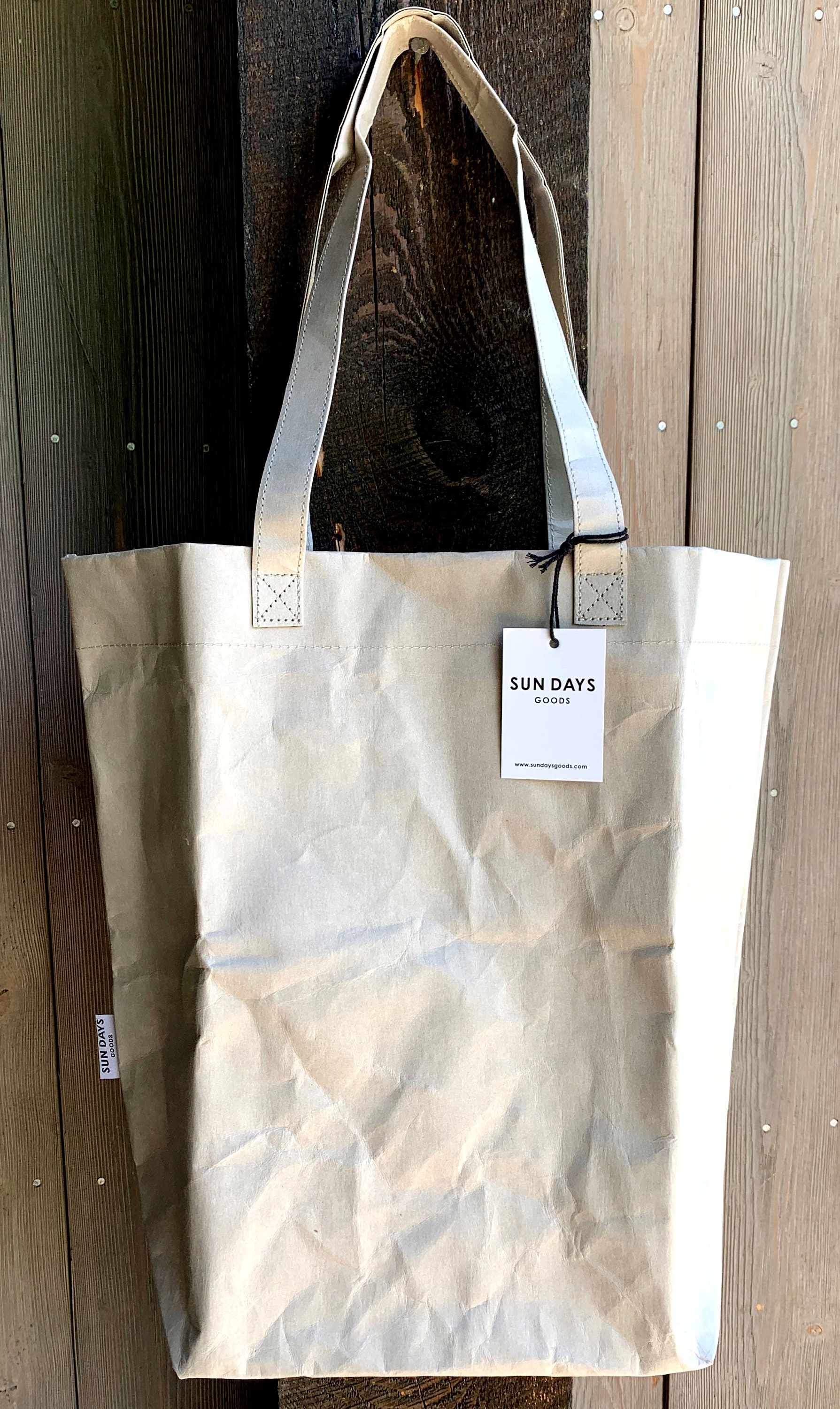 Washable paper tote bag shopping market grocery beach Etsy