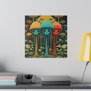 Triad - Matte Canvas, Stretched, 0.75&quot;