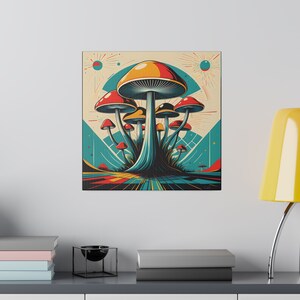 Atomic - Matte Canvas, Stretched, 0.75&quot;