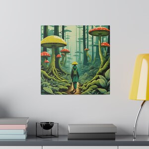 In the Forest with Friends - Matte Canvas, Stretched, 0.75&quot;