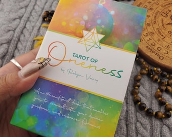 Tarot of Oneness by Robyn Voisey, 84 Card Tarot Deck With Guidebook And Box - USED