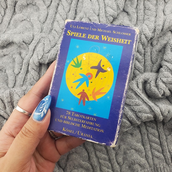 Spiele Der Weisheit 78 Card Complete Deck Vintage 1995 Uli Lorenz