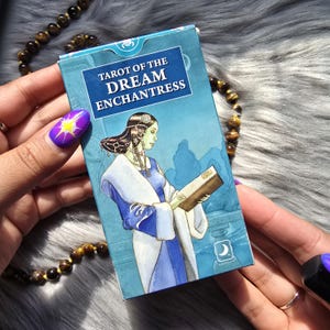 Tarot of the Dream Enchantress by Pietro Alligo, 78 card tarot deck with little white book and box - USED