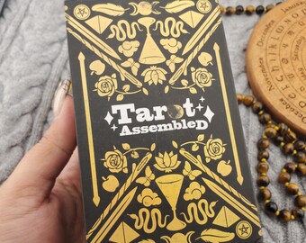 Tarot Assembled by Jennifer Cooper Steidley, 78 Card Tarot Deck With Box, No Guidebook - USED