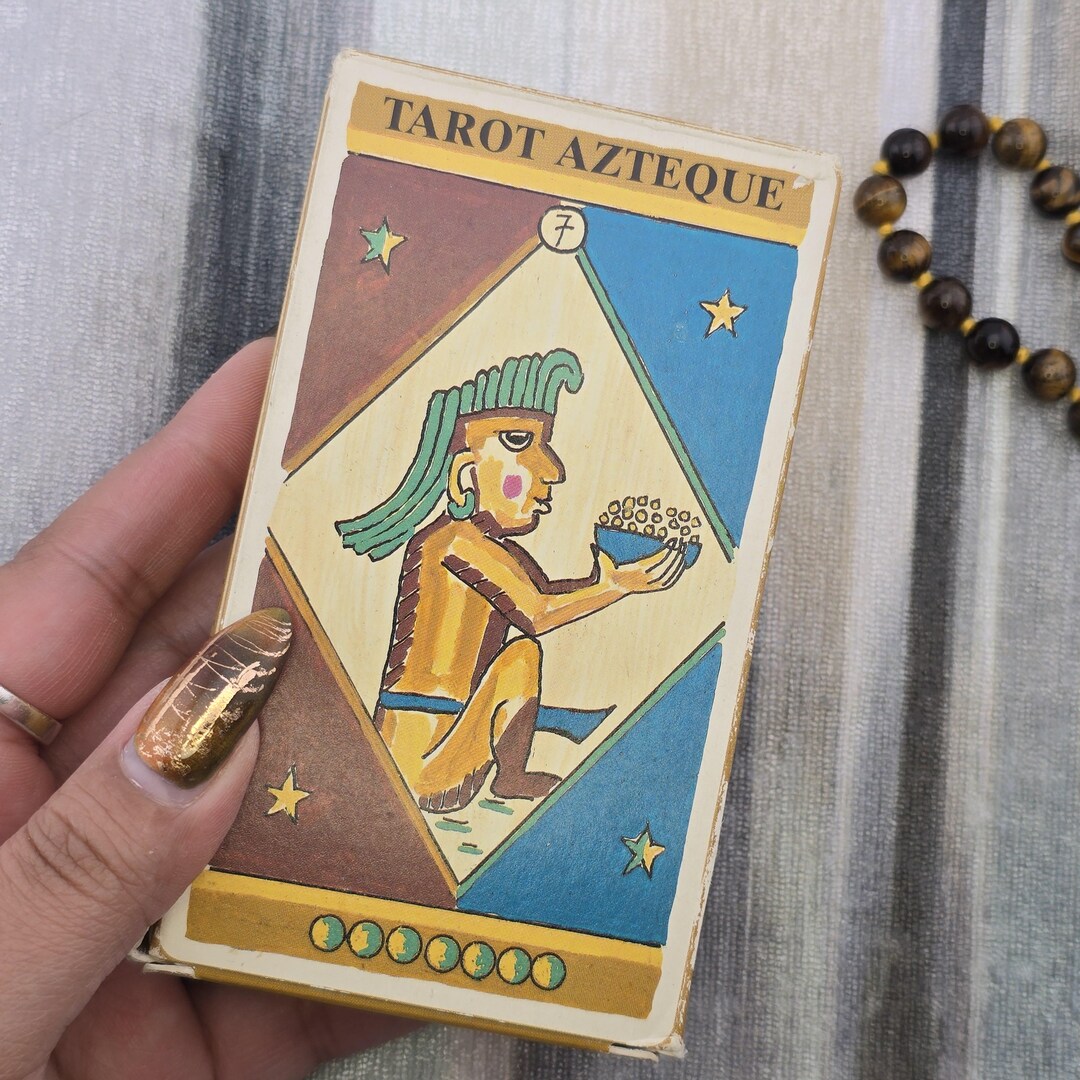 Jeu De Cartes Tarot Astéq 53 Cartes + Boîte Découpée - état Très Bon