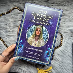 Juego de tarot Gendron de Melanie Gendron, 78 cartas con guía y caja - USADO