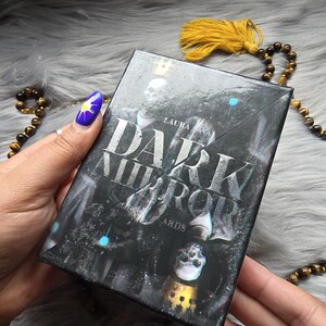 Dark Mirror Orakel Karten von Laura Sava, 32 Karten mit dazugehörigem Anleitungsbuch und Original Box - GEBRAUCHT