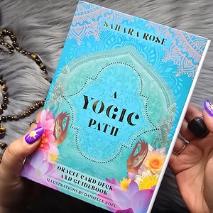 A Yogic Path by Sahara Rose, kaartspel met 54 kaarten, bijbehorende gids en originele doos - GEBRUIKT