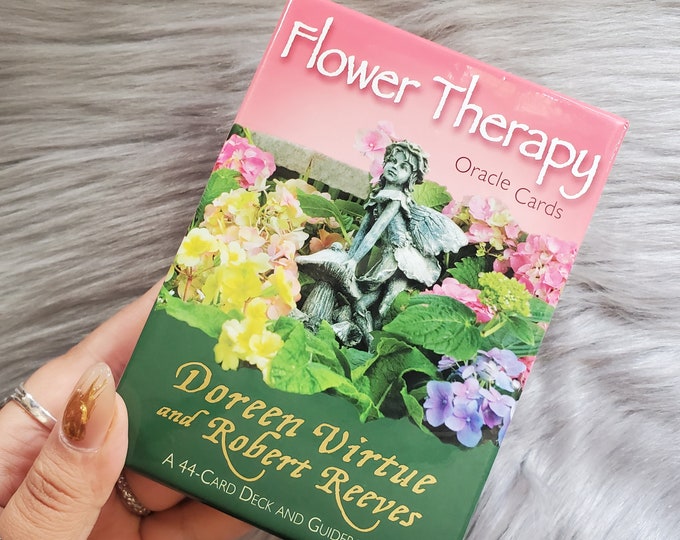 Doreen Reeves Flower Therapy Oracle Cards by Doreen Virtue and Robert Reeves, 44 Card ...