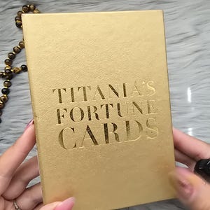 Cartas da Fortuna de Titania por Titania Hardie, baralho de 36 cartas com guia e caixa original - USADO