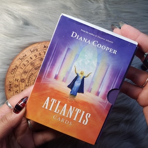 Atlantis Cards van Diana Cooper, 44 kaartendeck met originele doos, geen gids