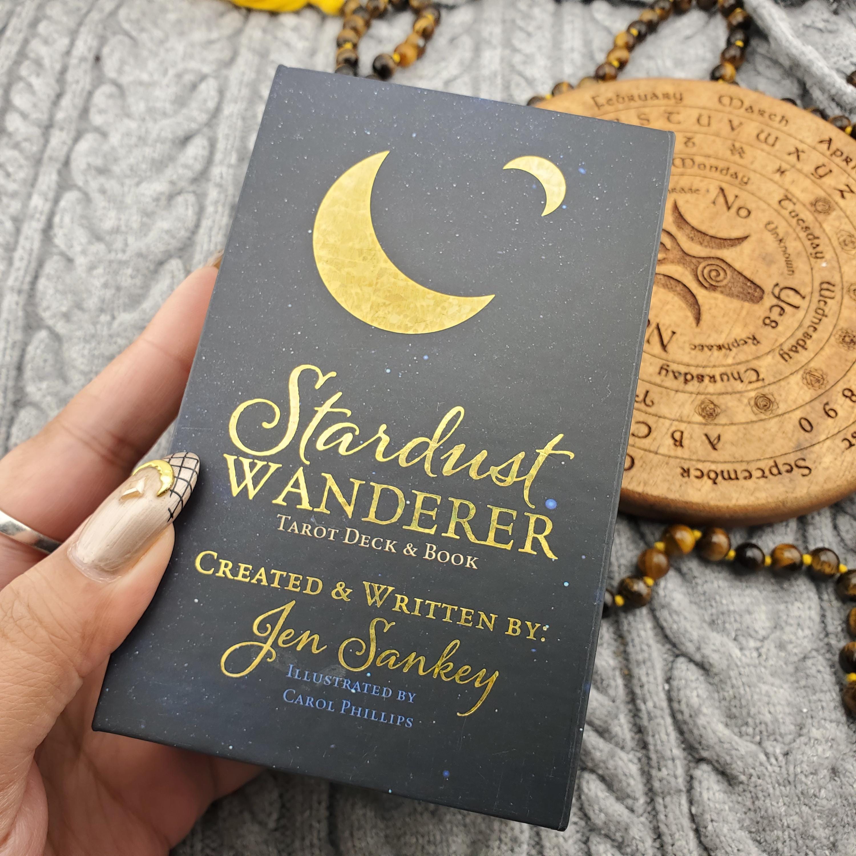 Stardust Wanderer Tarot Deck & Book by Jen Sankey, 78 Card Tarot