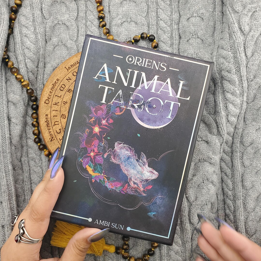 Oriens Animal Tarot Cards 78 Card Complete Deck 2021 Ambi Sun With