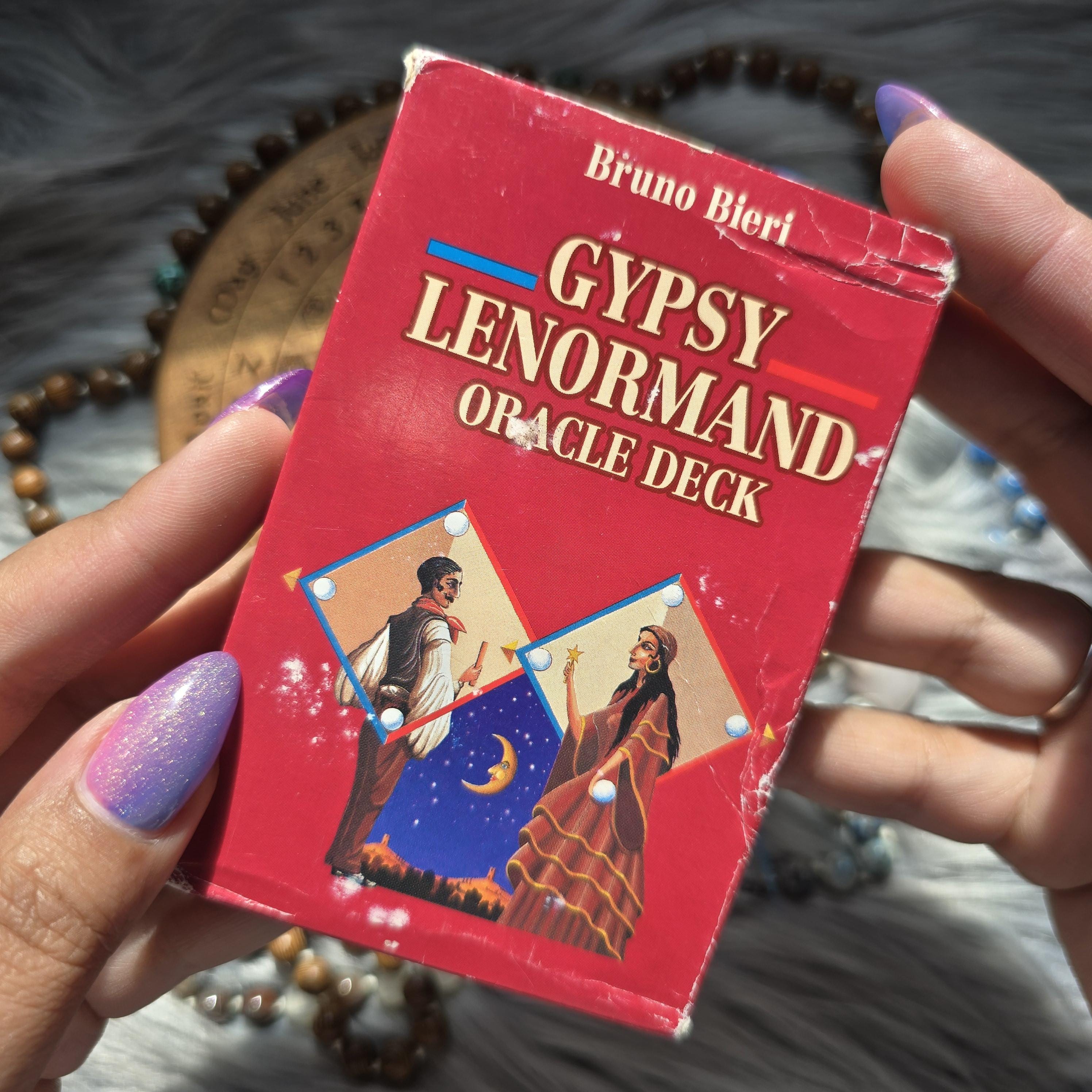 レア⭐︎Gypsy Lenormand Oracle Deck Gypsy Lenormand Oracle Deck by Bruno Bieri, 36 Card Deck With