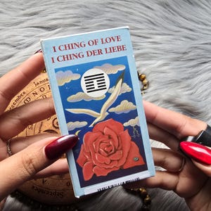 I Ching of Love I Ching Dell' Amore von Nishavdo Rishu Videha, 64 Karten Deck mit kleinem weißen Buch und Original Box - GEBRAUCHT