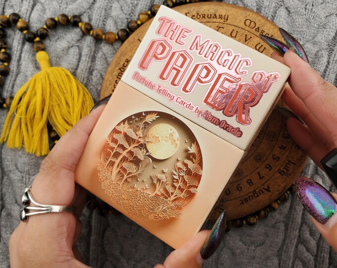 Paper Oracle The Magic of Paper Fortune Telling Cards by Siam Oracle, 86 Card Oracle ...