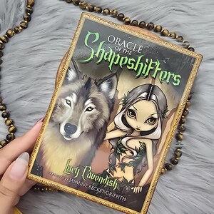 Oracle of the Shapeshifters by Lucy Cavendish, 45 card deck with companion guidebook and original box - USED