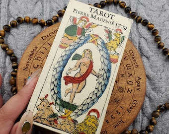 Tarot of Pierre Madenie by Yves Reynaud 81 Card Tarot Deck USED
