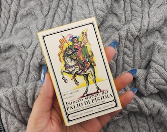 Tarocco Storico Del Palio Di Pistoia by Amerigo Folchi, 38 Card Tarot Deck With Guide Sheet And Box - USED