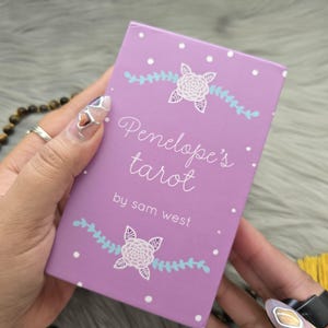 Penelope's Tarot by Sam West, 78 Card Tarot Deck With Box, No Guidebook - USED